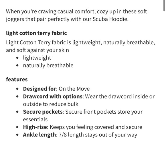 Lululemon Scuba High-Rise Jogger 7/8 Length Heathered Pink Taupe size 6 - Picture 4 of 9